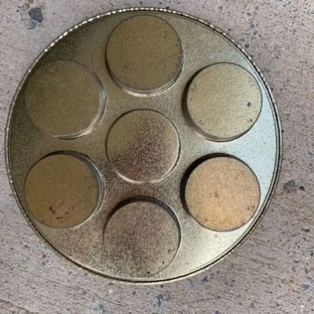 Florida Vintage 11” Souvenir Floral Metal Drink Tray